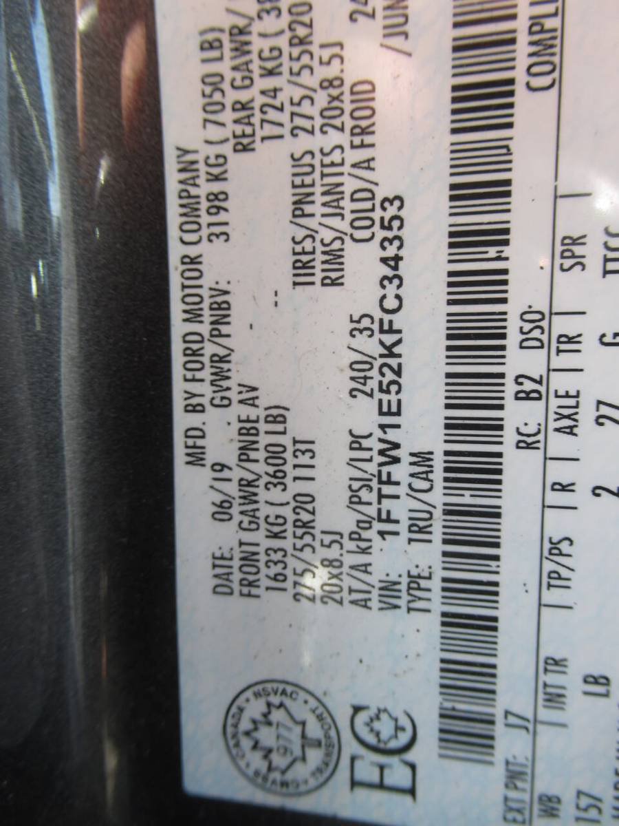 Used 2019 Ford F150 Lariat AWD/4WD image 21