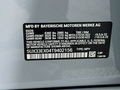 New 2026 BMW X6 xDrive40i image 24