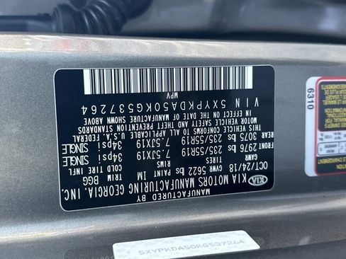 Used 2019 Kia Sorento SX w/ SX Touring Package image 37