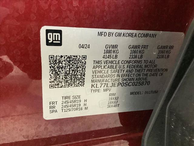 Used 2025 Chevrolet Trax RS w/ Driver Confidence Package FWD image 22