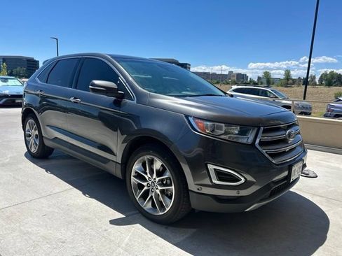 Used 2015 Ford Edge Titanium w/ Equipment Group 302A AWD/4WD image 2