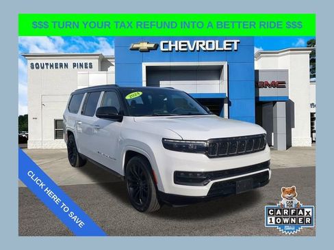 Used 2024 Jeep Grand Wagoneer L Series II w/ Quick Order Packagew 28T image 1