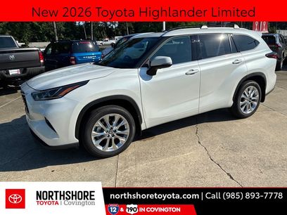 New 2026 Toyota Highlander Limited