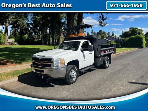 Used 2011 Chevrolet Silverado 3500 W/T w/ Snow Plow Prep Package AWD/4WD image 1