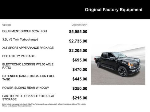 Used 2023 Ford F150 XLT w/ Equipment Group 302A High image 9