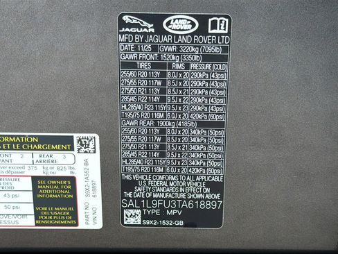 New 2026 Land Rover Range Rover Sport Dynamic SE image 45