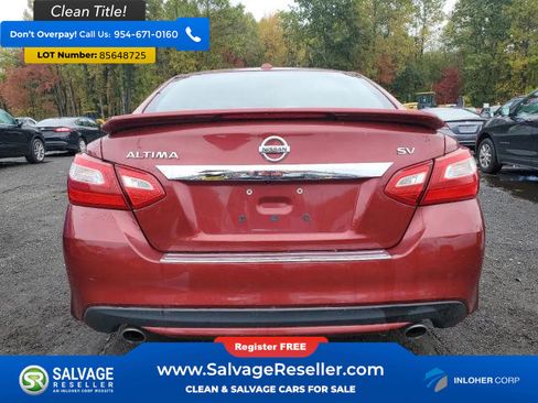 Used 2017 Nissan Altima 2.5 SV w/ Convenience Package image 8