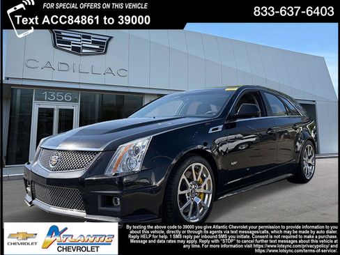 Used 2012 Cadillac CTS V w/ Wood Trim Package RWD image 1