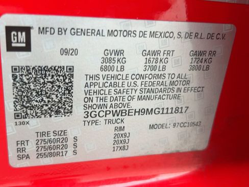 Certified 2021 Chevrolet Silverado 1500 Custom image 21