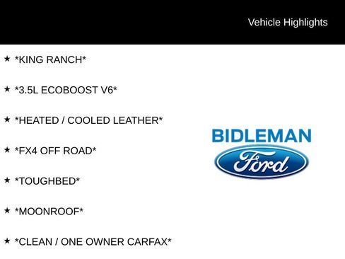 Used 2025 Ford F150 King Ranch w/ FX4 Off-Road Package AWD/4WD image 3