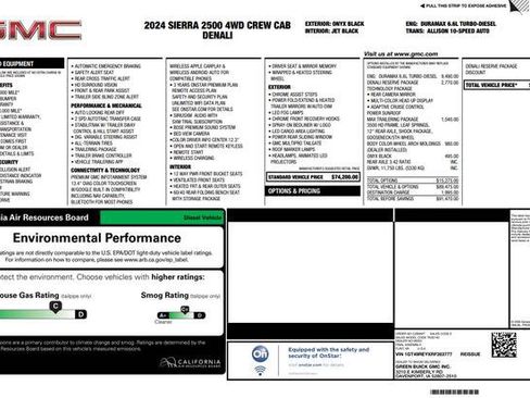 Used 2024 GMC Sierra 2500 Denali w/ Denali Reserve Package image 3