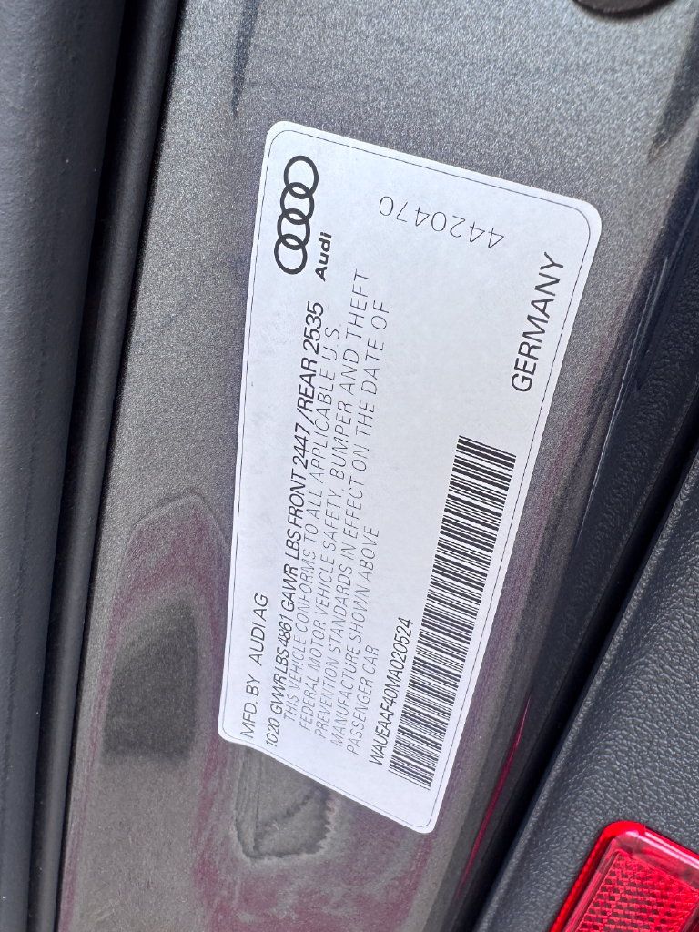 Used 2021 Audi A4 2.0T Premium Plus w/ Premium Plus Package AWD/4WD image 37