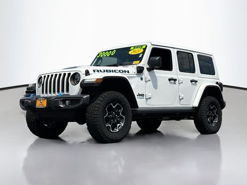 Used 2021 Jeep Wrangler Unlimited Rubicon 4xe w/ Cold Weather Group AWD/4WD image 14