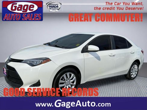 Used 2017 Toyota Corolla LE w/ Carpet Mat Package (TMS) FWD image 1