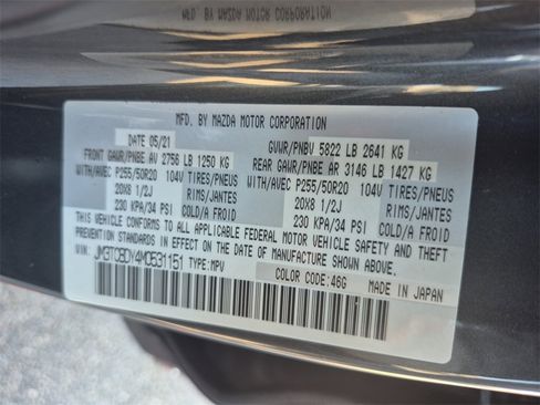 Used 2021 MAZDA CX-9 Grand Touring image 26