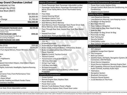 Used 2024 Jeep Grand Cherokee Limited w/ Black Appearance Package AWD/4WD image 30
