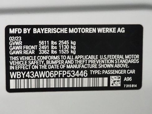 Used 2023 BMW i4 eDrive35 w/ Premium Package RWD image 77