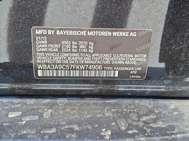 Used 2015 BMW 335i Sedan RWD image 15