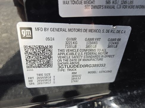 Certified 2024 GMC Sierra 1500 SLT AWD/4WD image 20