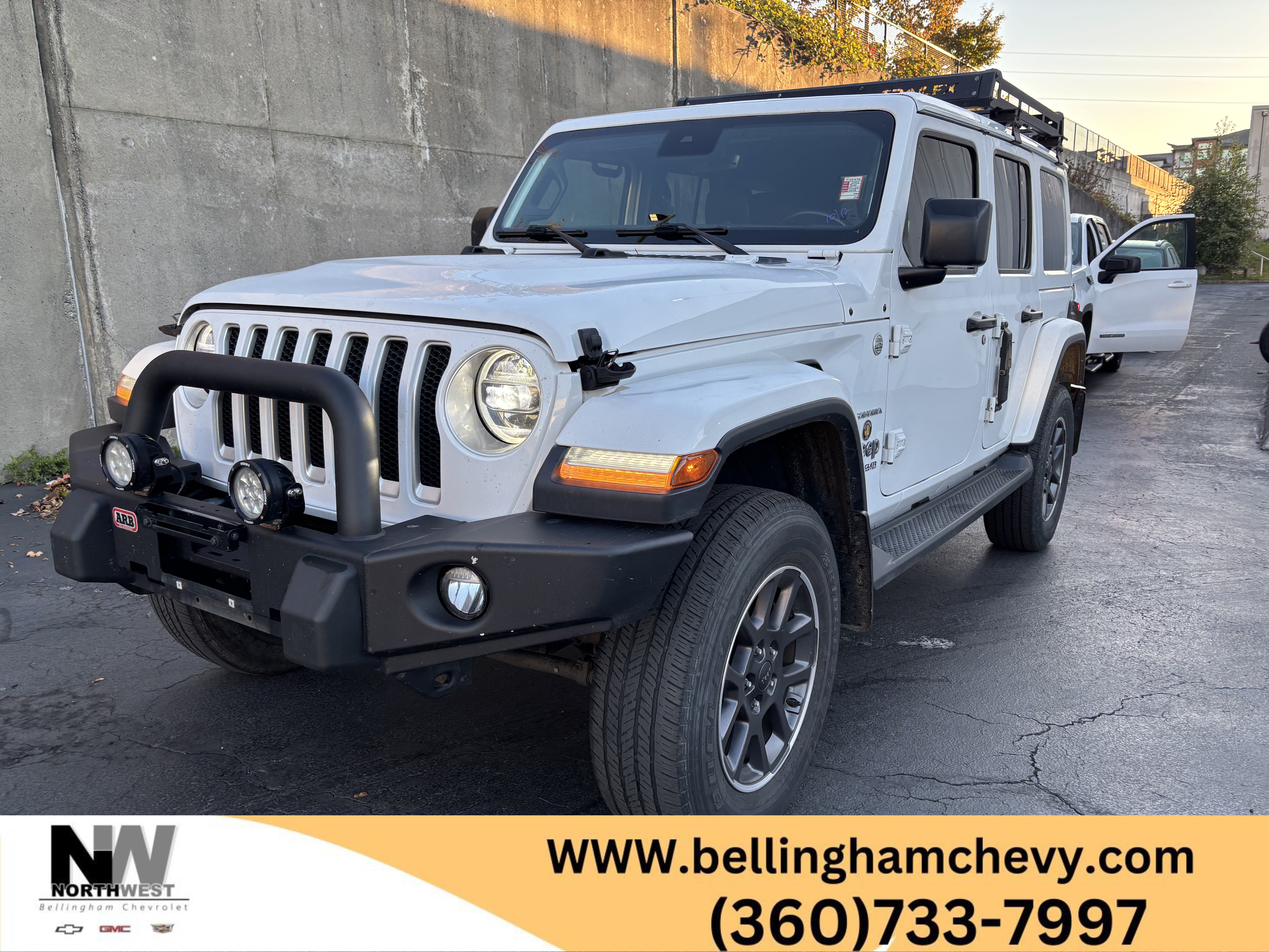 Used 2020 Jeep Wrangler Unlimited Sahara AWD/4WD image 1