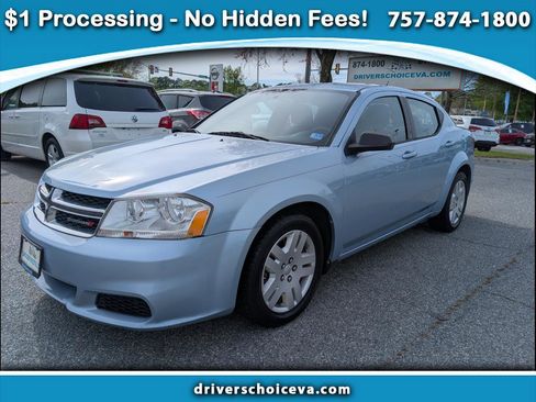 Used 2013 Dodge Avenger SE FWD image 1