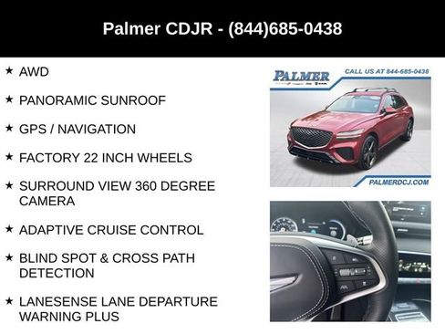 Used 2025 Genesis GV70 3.5T Sport w/ Sport Advanced Package image 6