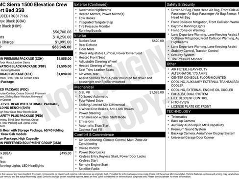 Used 2024 GMC Sierra 1500 Elevation w/ Elevation Premium Package AWD/4WD image 26