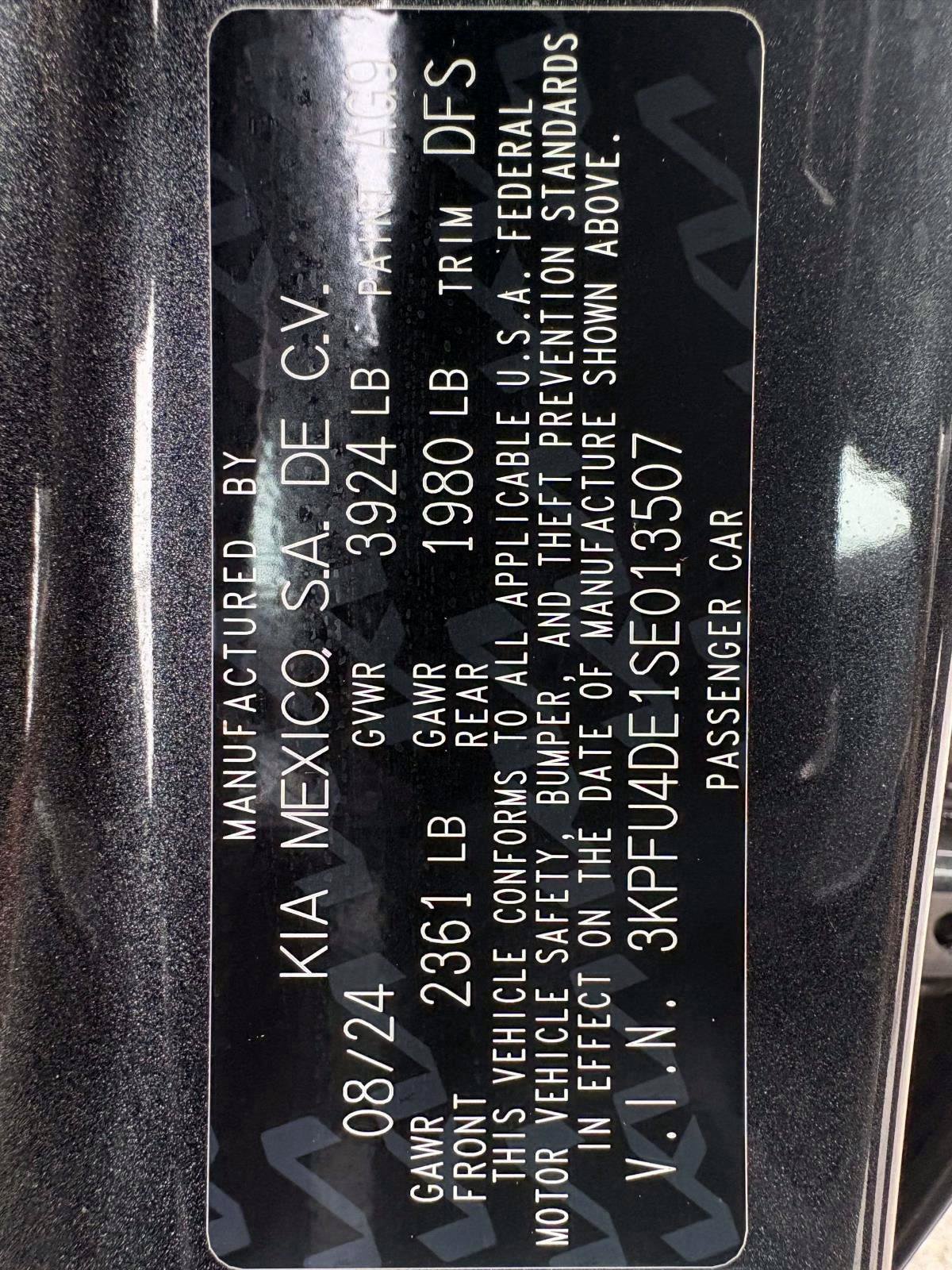Certified 2025 Kia K4 GT-Line Turbo FWD image 21
