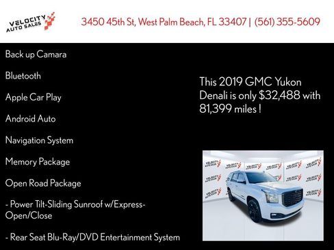 Used 2019 GMC Yukon Denali w/ Denali Ultimate Package image 35