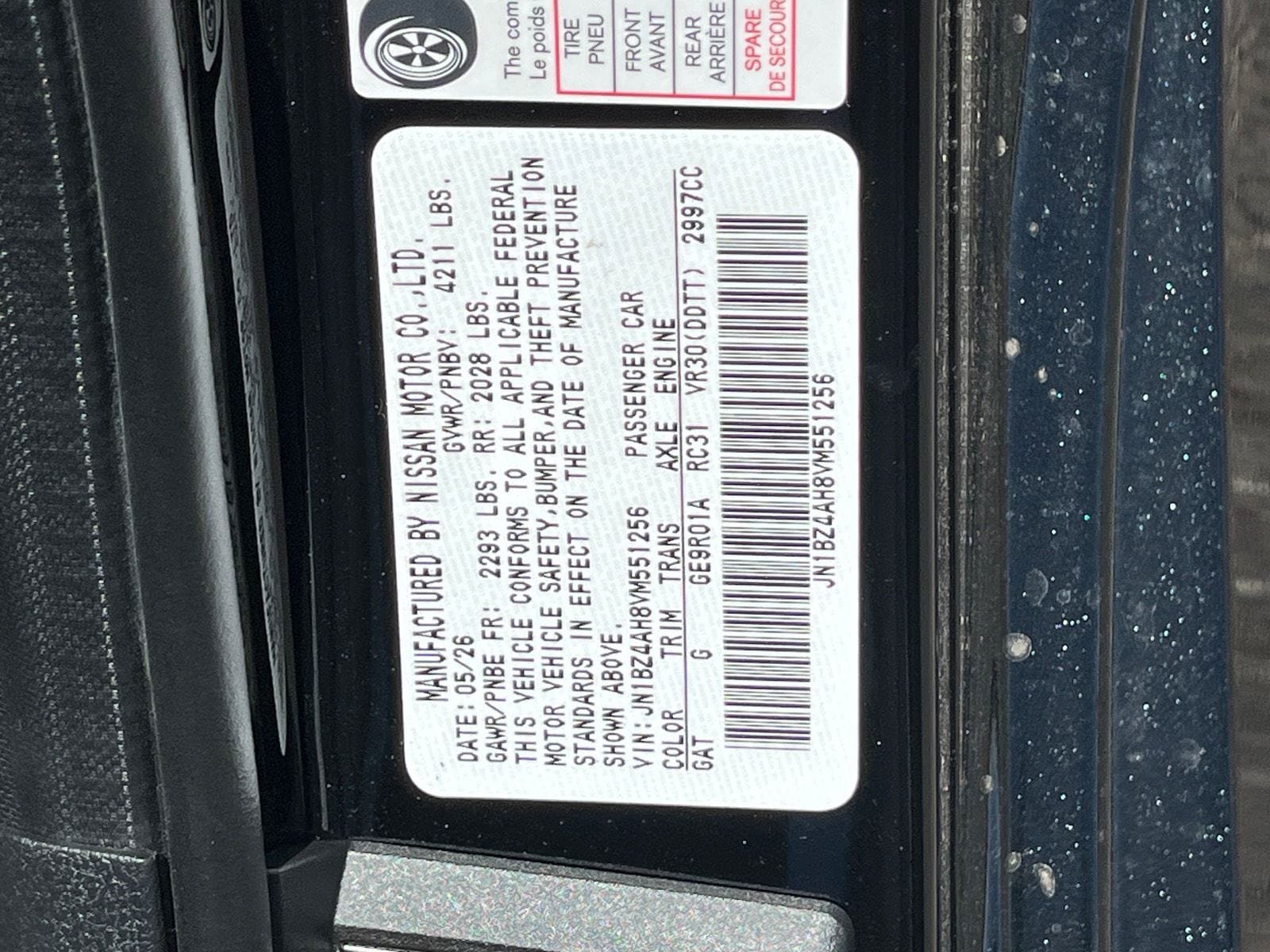 New 2027 Nissan Z Performance w/ Essentials Package (Sport) RWD image 33