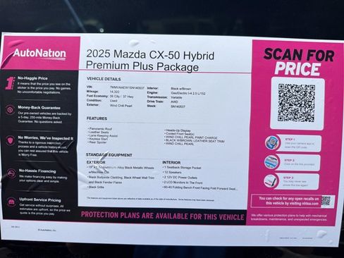 Used 2025 MAZDA CX-50 2.5 Hybrid w/ Premium Plus Pkg AWD/4WD image 10