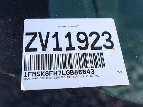 Used 2020 Ford Explorer Limited image 31