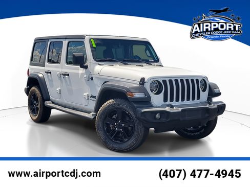 Used 2021 Jeep Wrangler Unlimited Sport image 1
