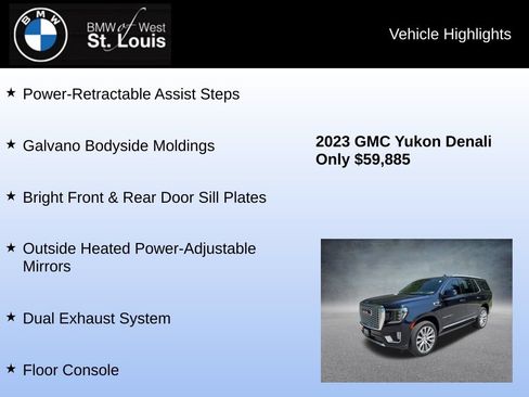 Used 2023 GMC Yukon Denali w/ Denali Reserve Package AWD/4WD image 31