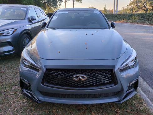 Used 2024 INFINITI Q50 Red Sport 400 image 2