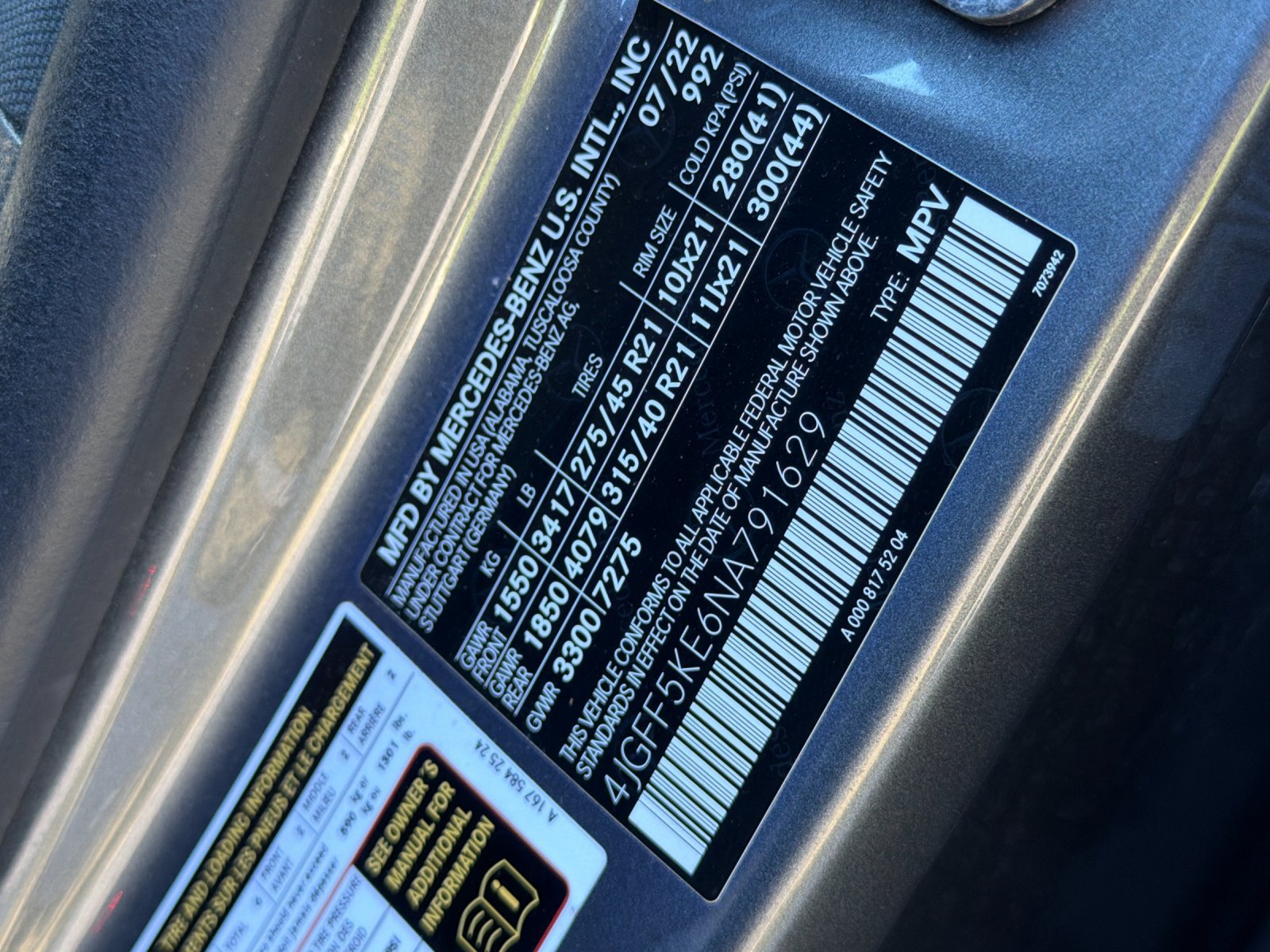 Certified 2022 Mercedes-Benz GLS 450 4MATIC image 29