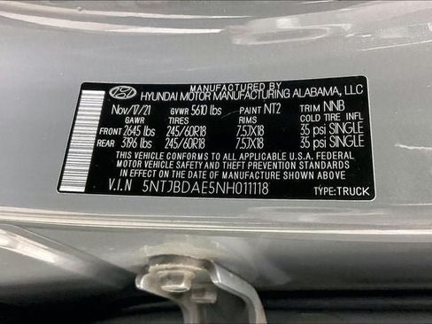 Certified 2022 Hyundai Santa Cruz SEL w/ Cargo Package AWD/4WD image 32