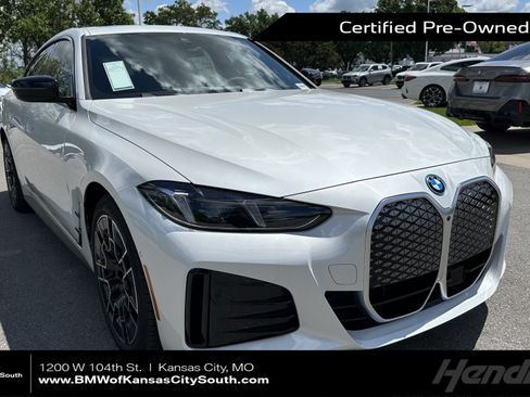 Certified 2025 BMW i4 xDrive40i w/ M Sport Package AWD/4WD image 1