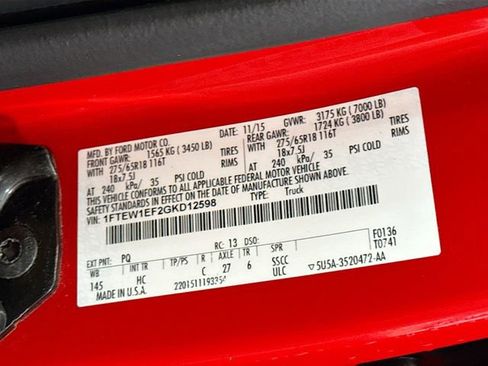 Used 2016 Ford F150 Lariat image 30