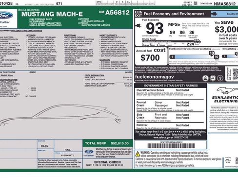 Certified 2022 Ford Mustang Mach-E Premium image 49