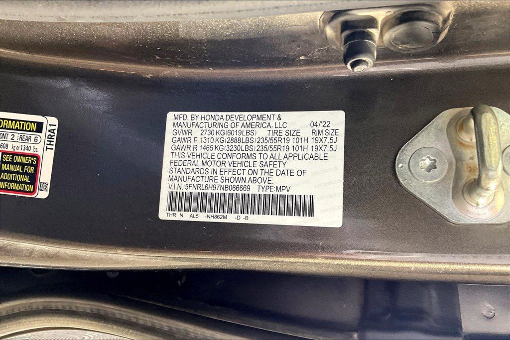 Used 2022 Honda Odyssey Elite image 43
