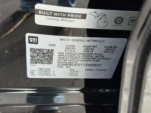 New 2026 Chevrolet Traverse RS w/ LPO, Floor Liner Package image 20