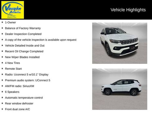 Used 2025 Jeep Compass Limited AWD/4WD image 2