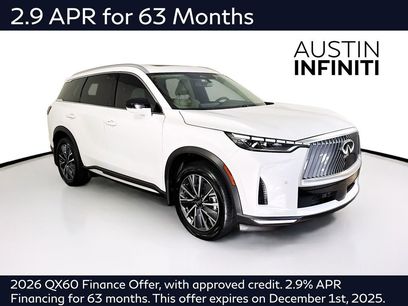 New 2026 INFINITI QX60 Luxe w/ Cargo Package