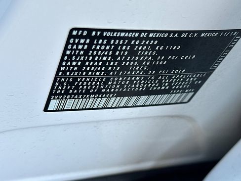 Used 2019 Volkswagen Tiguan SEL R-Line w/ 3rd Row Seat Package image 35