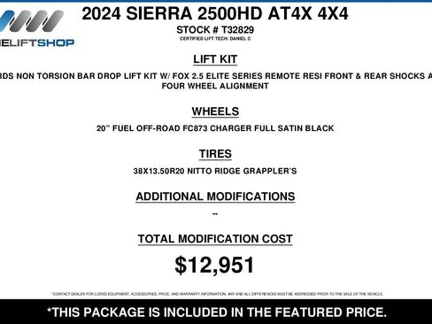 Used 2024 GMC Sierra 2500 AT4X AWD/4WD image 2