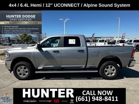 Certified 2024 RAM 3500 Big Horn w/ Heated Seats & Wheel Group AWD/4WD image 3