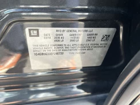 Used 2014 Buick LaCrosse Leather w/ Driver Confidence Package FWD image 16