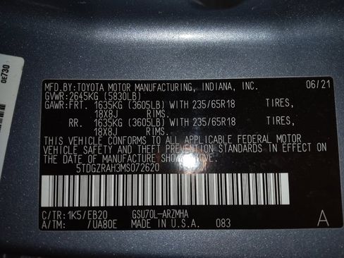 Used 2021 Toyota Highlander XLE image 33