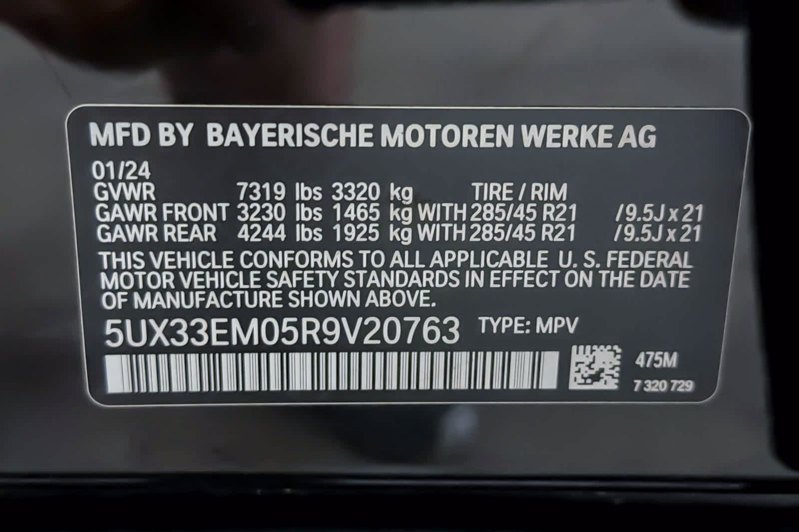 Used 2024 BMW X7 M60i w/ Executive Package AWD/4WD image 30